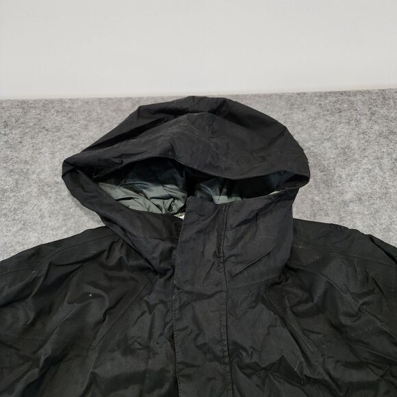 Burton Dryride Mens XL Black Hooded Shell Distraction Ski Snowboard Jacket - Picture 7 of 16